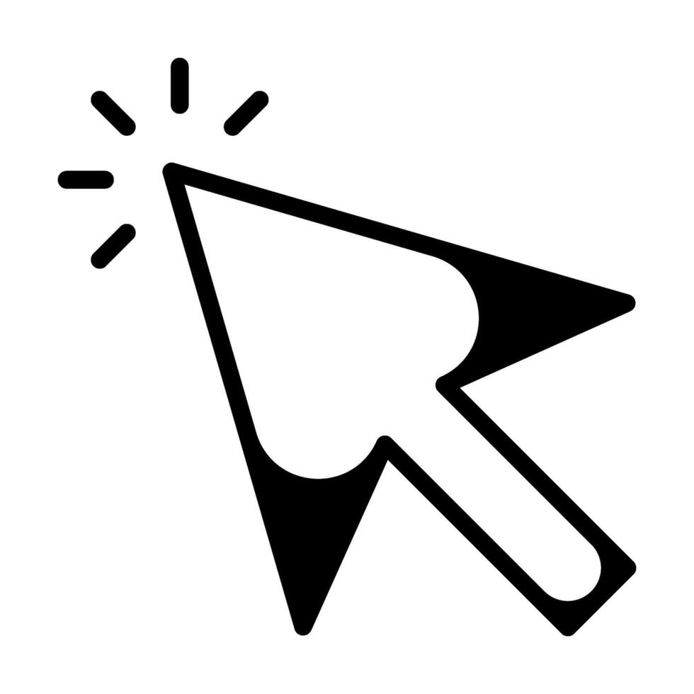 Cursors icons click, Cursors icon click, Clicking cursor, pointing hand click icon illustration vector