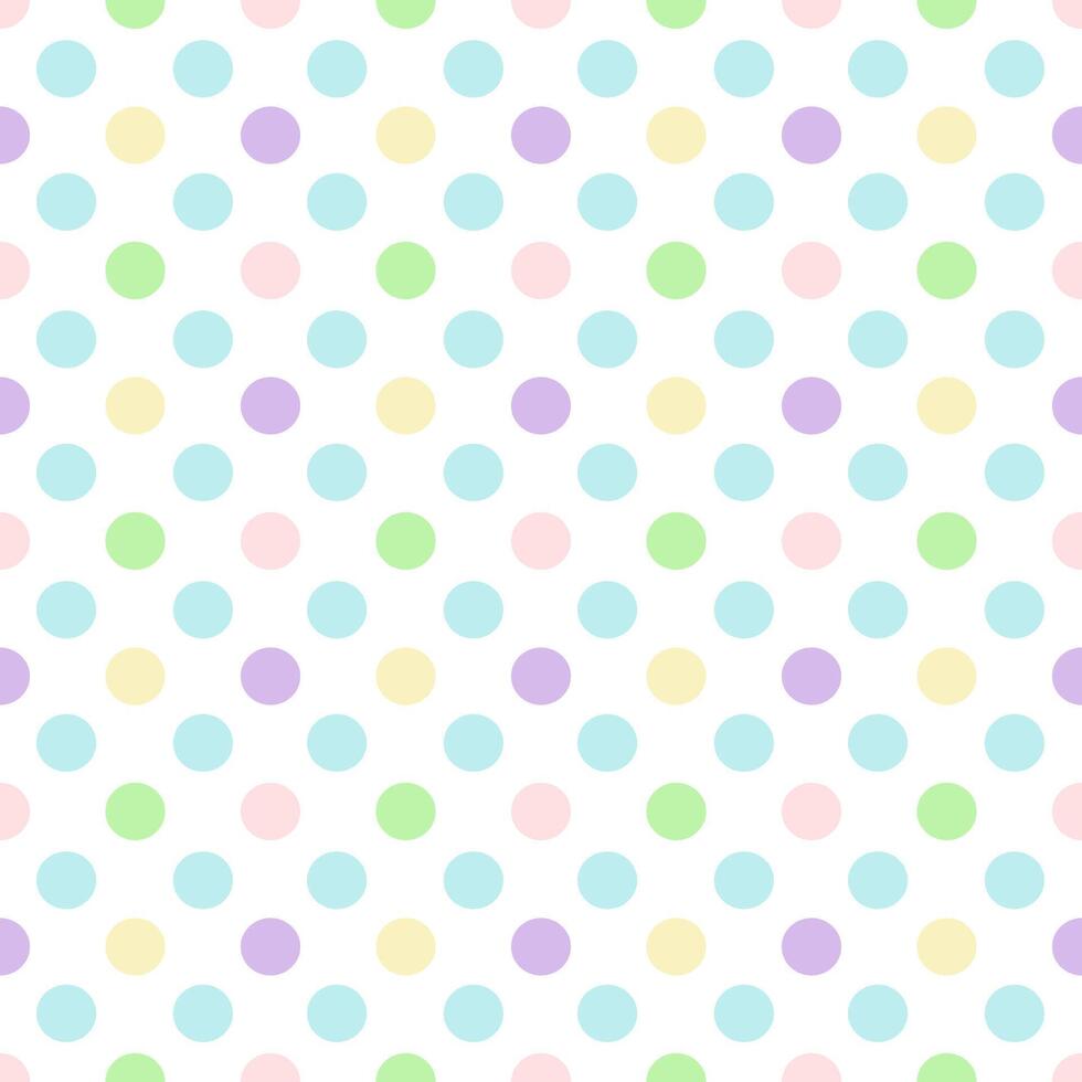 Seamless pattern with colorful dots vector
