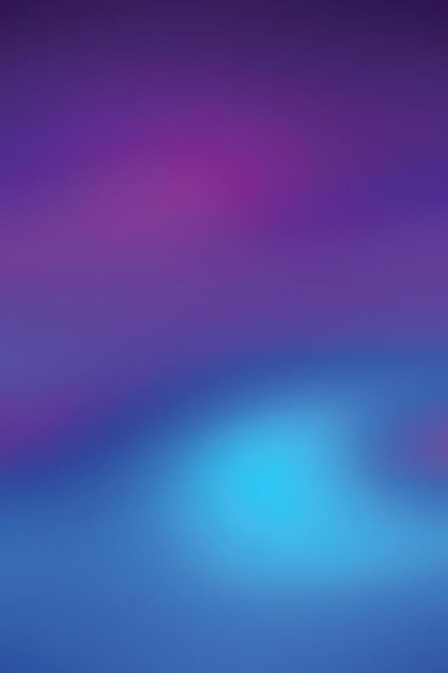 A soft, abstract gradient blending vibrant purple and blue tones, creating a calming and visually appealing background. vector