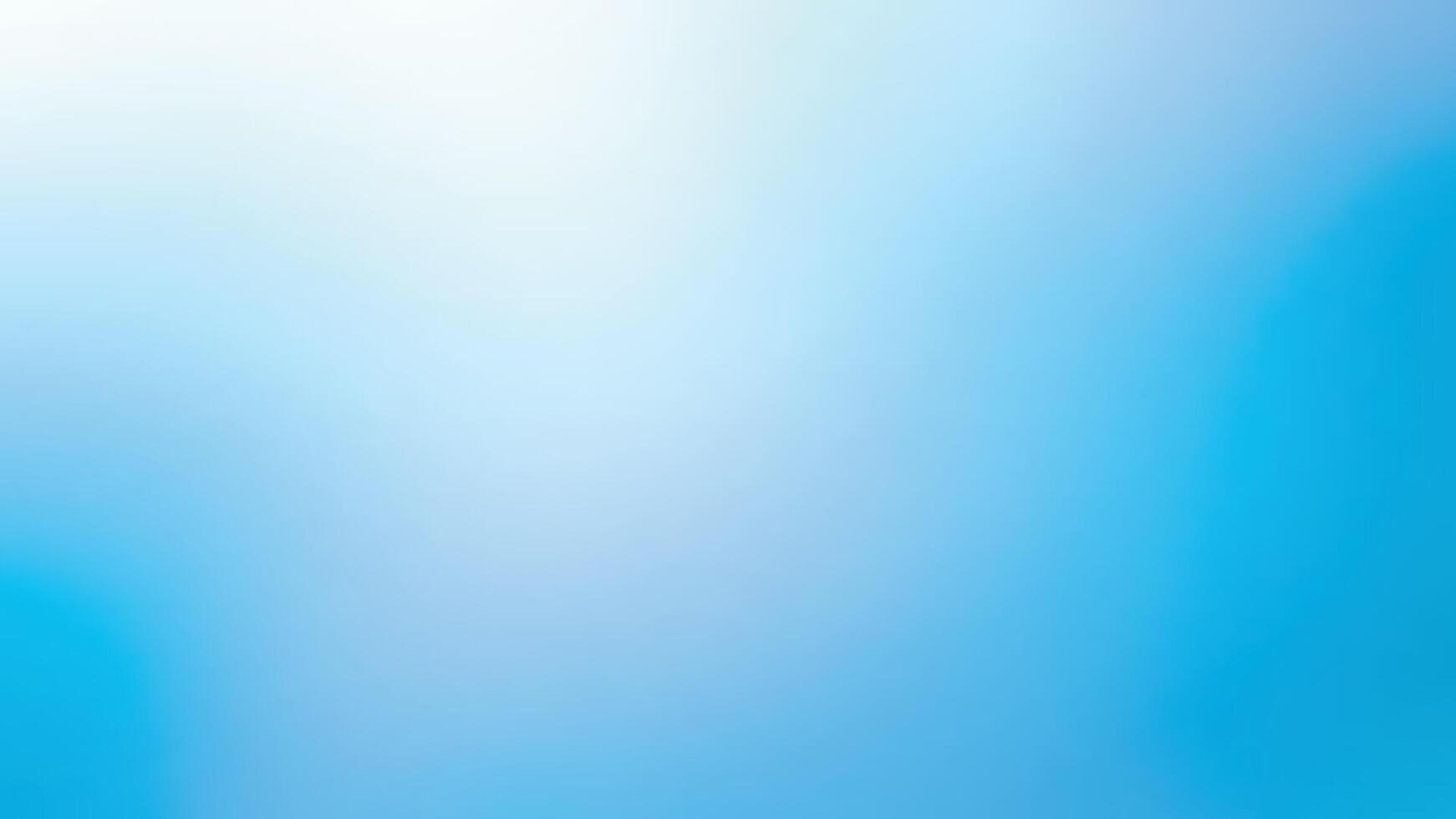 A smooth gradient background in blue tones, creating a serene and calming atmosphere. vector