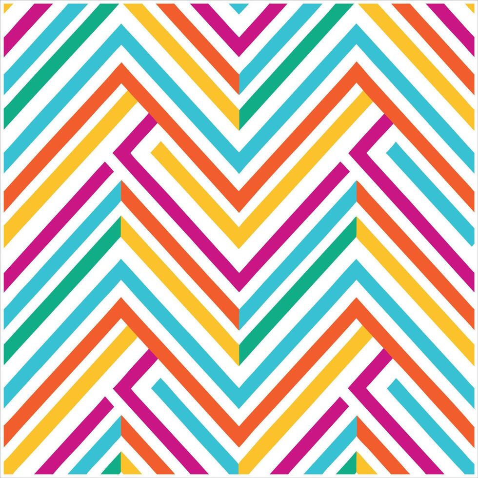A colorful pattern with parallel lines vector