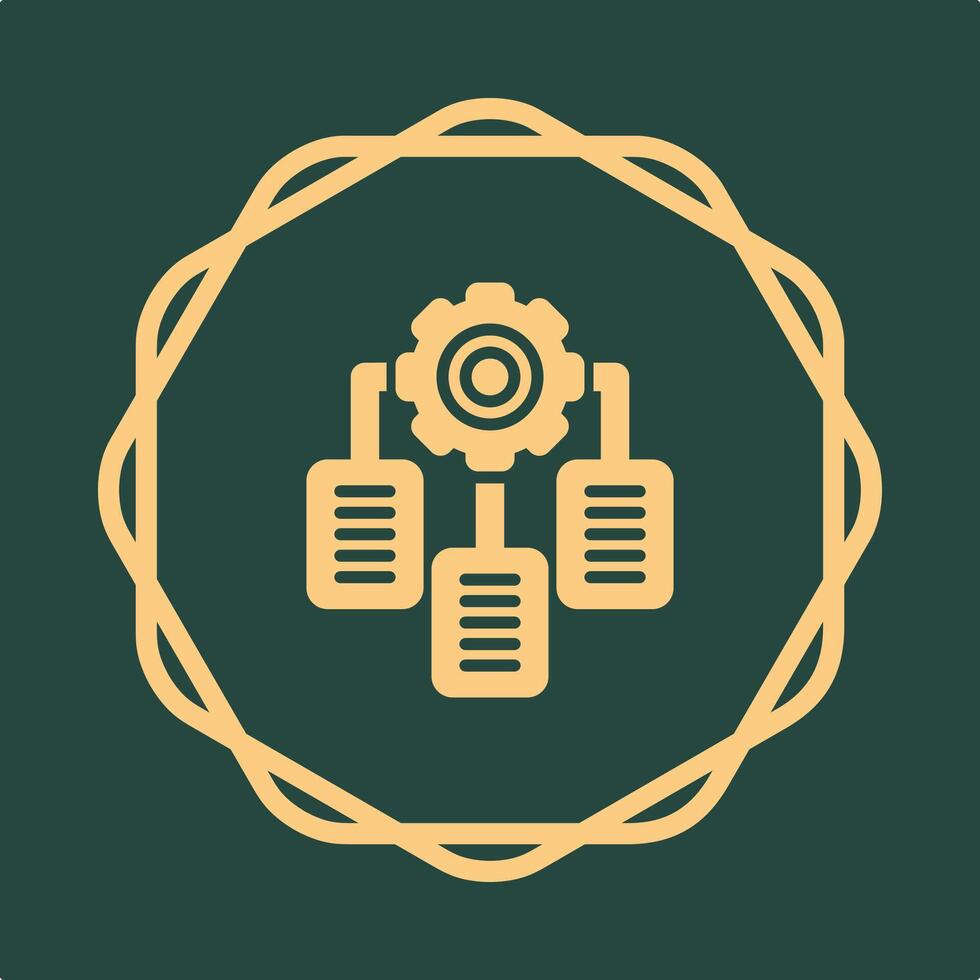 Document Integration symbol trendy artwork useful Illustration circle design good colorful background vector