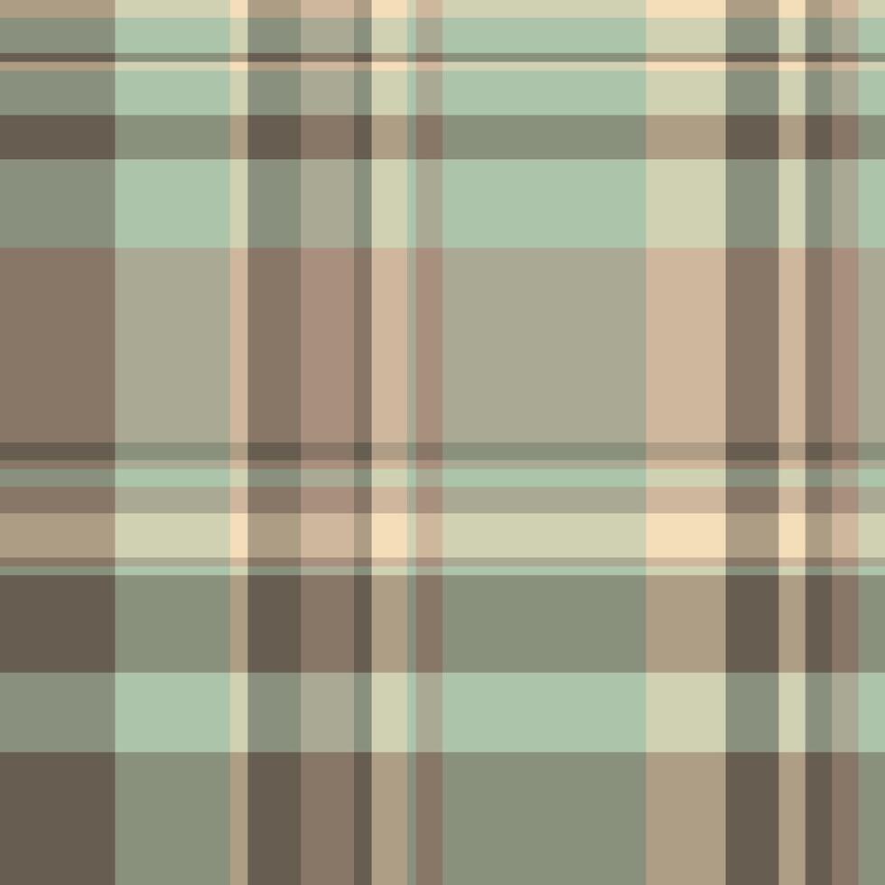 Elegant plaid pattern with a subtle, muted color palette. Ideal for backgrounds, textiles, or adding a touch of classic style. Versatile for various design applications. vector