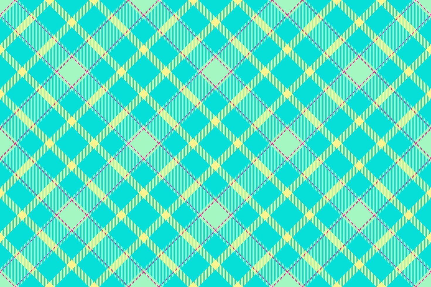 Vibrant plaid pattern, a classic design with a modern color twist. Ideal for backgrounds, textiles, and creative projects. Versatile, eyecatching, and seamless. vector
