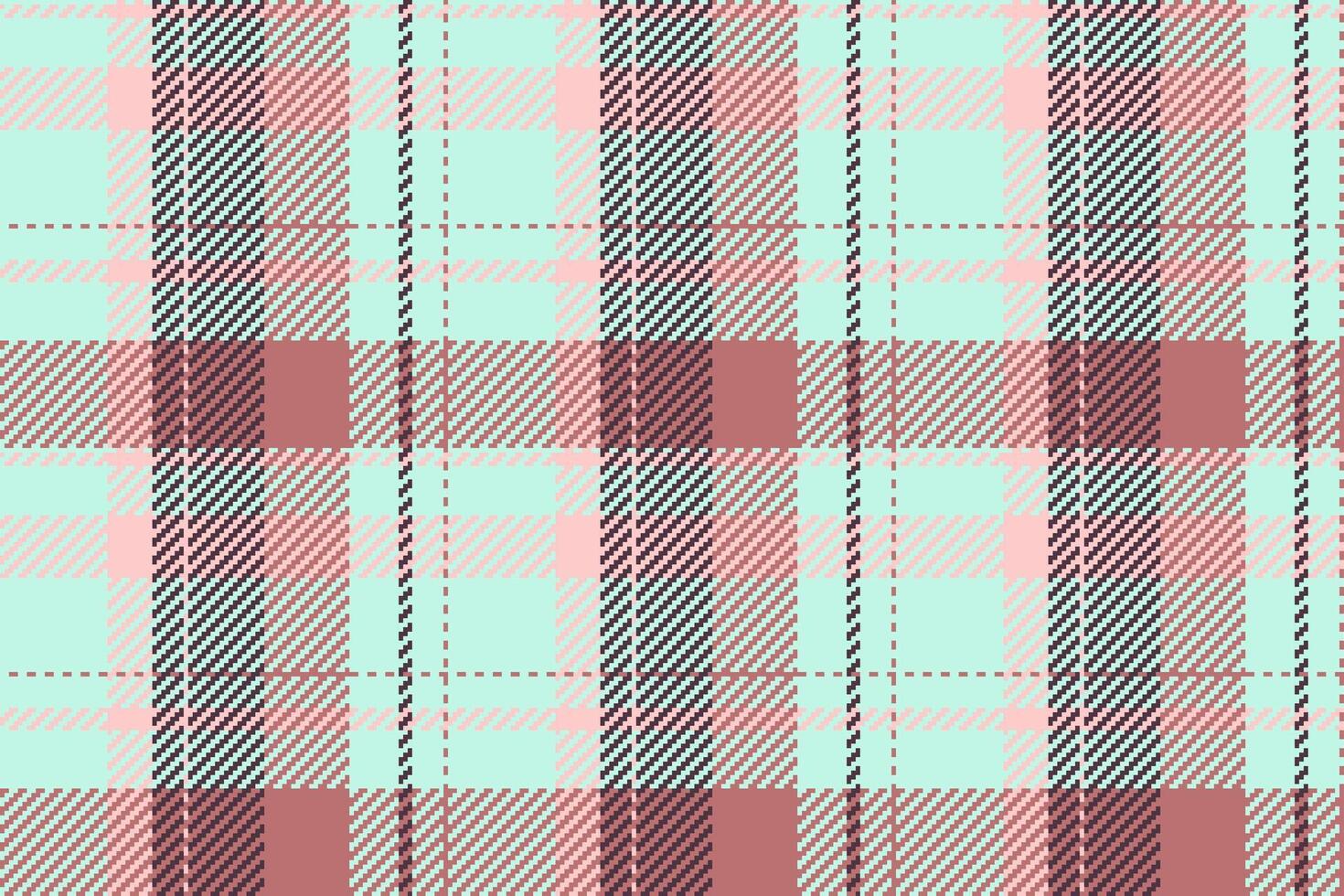 Patterned seamless tartan , revival check fabric textile. Hunter texture pattern background plaid in light and red colors. vector