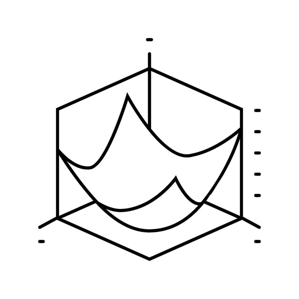 gradient descent arrow machine line icon object vector