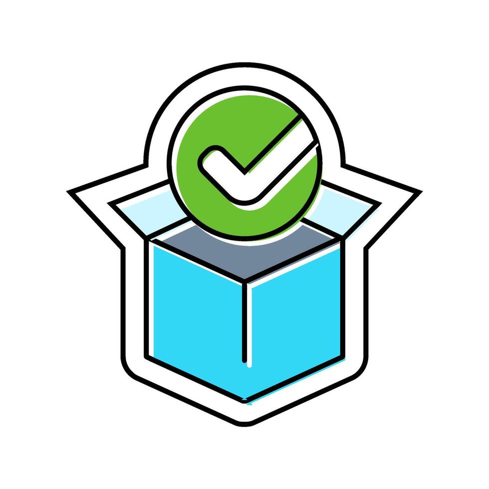 pre assembled color icon entity vector