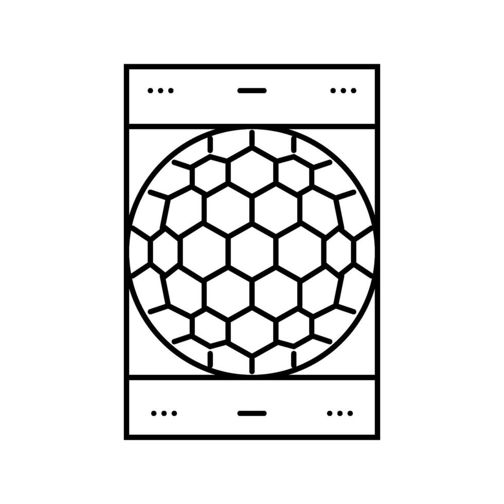 movimiento detección sensor módulo línea icono objeto vector