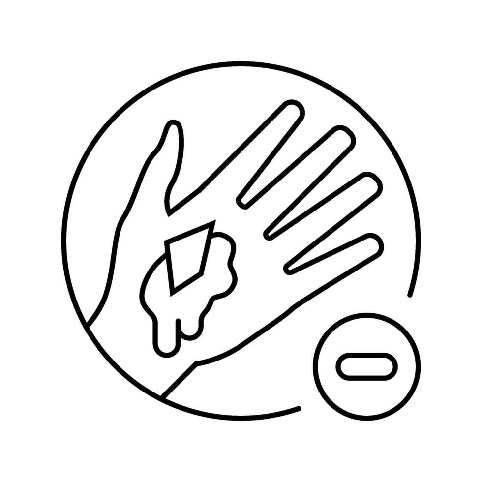 avoid removing embedded objects from wound line icon object vector