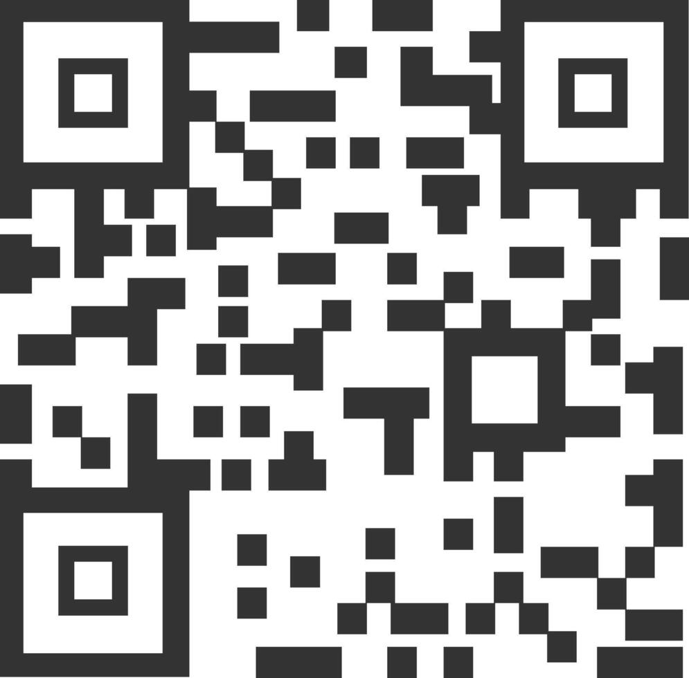 QR Scan Code Icon vector