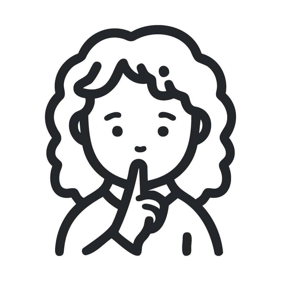 Expressive child signaling for silence in a playful context vector