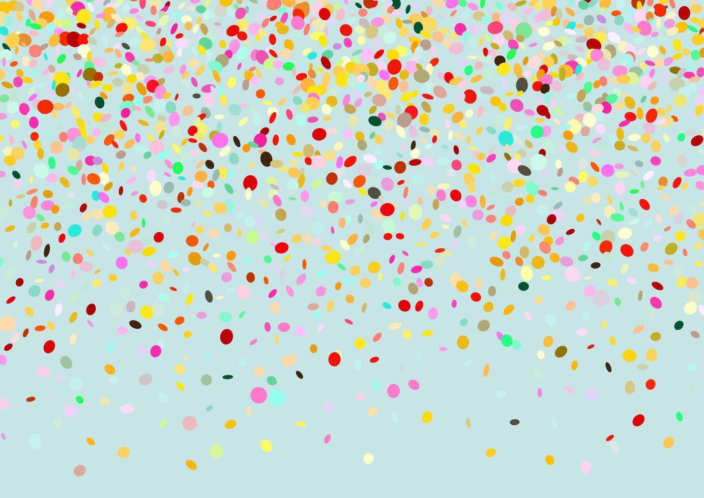 Abstract background with colourful falling confetti design vector