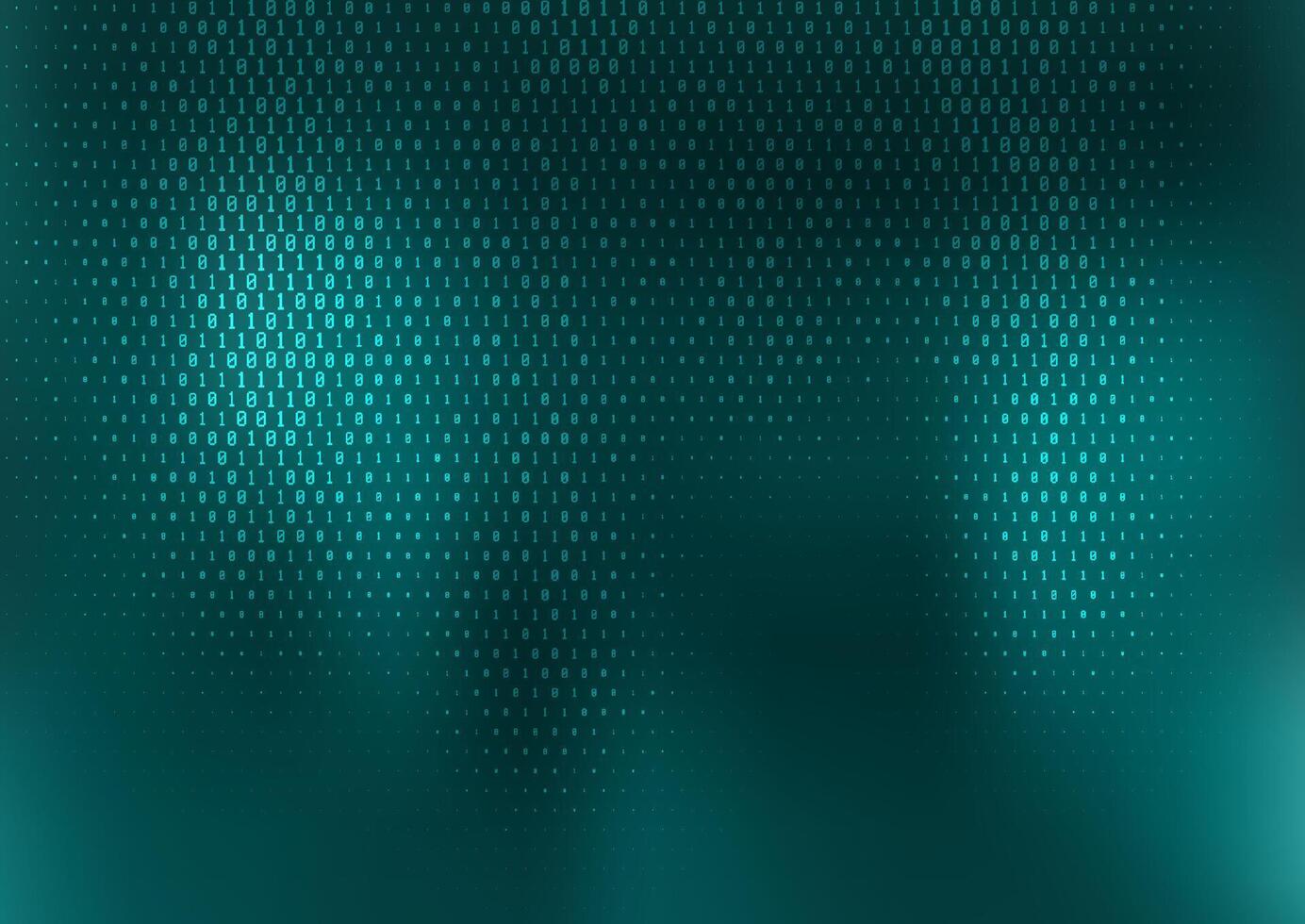 Abstract background with a binary code design vector
