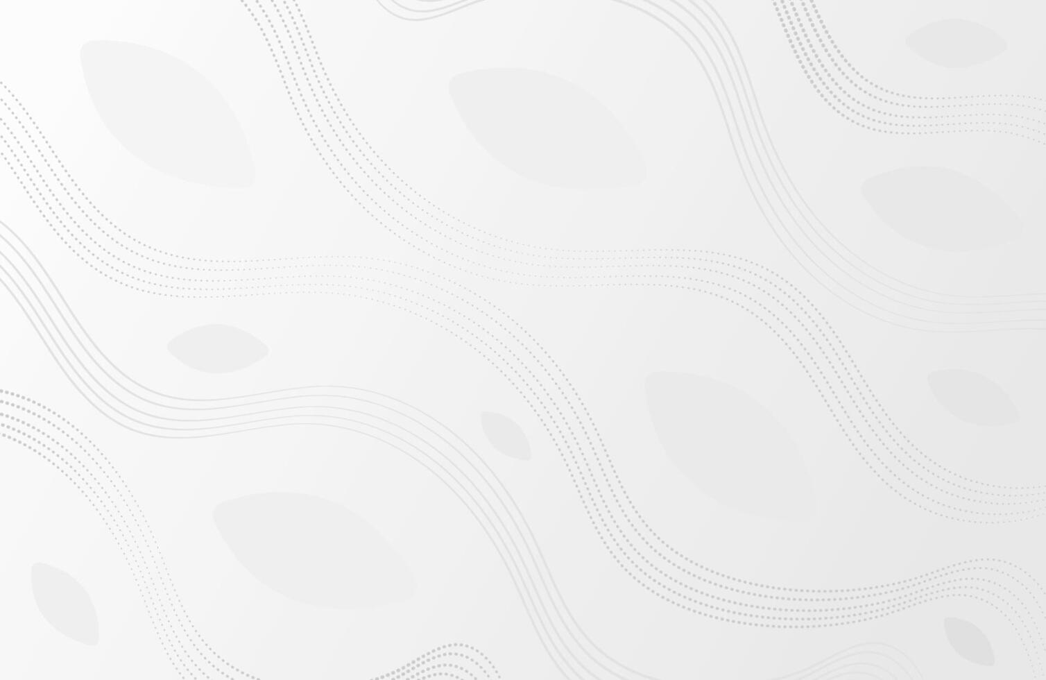 Gradient background grey, light monochrome abstract cover with abstract shapes and wavy stripes. Trendy minimalist aesthetic backdrop vector