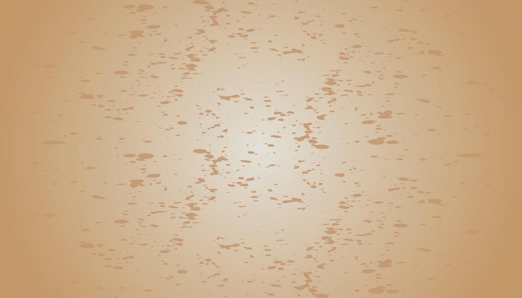 Distressed Paper Texture with Subtle Gradient, brown Splatter and Sparkles A Soft Gradient filled Composition vector