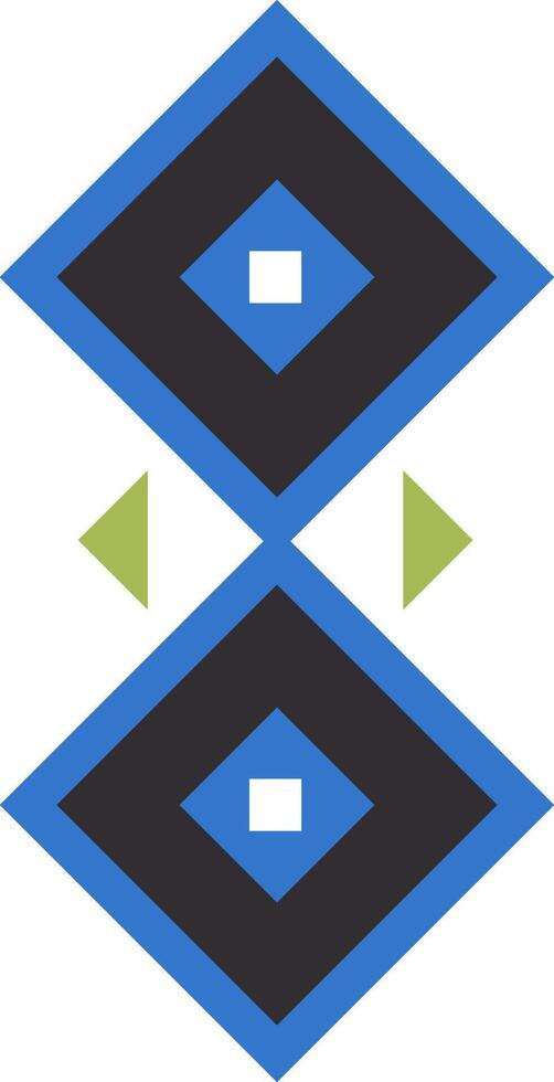 Abstract Geometric Squares Pattern vector