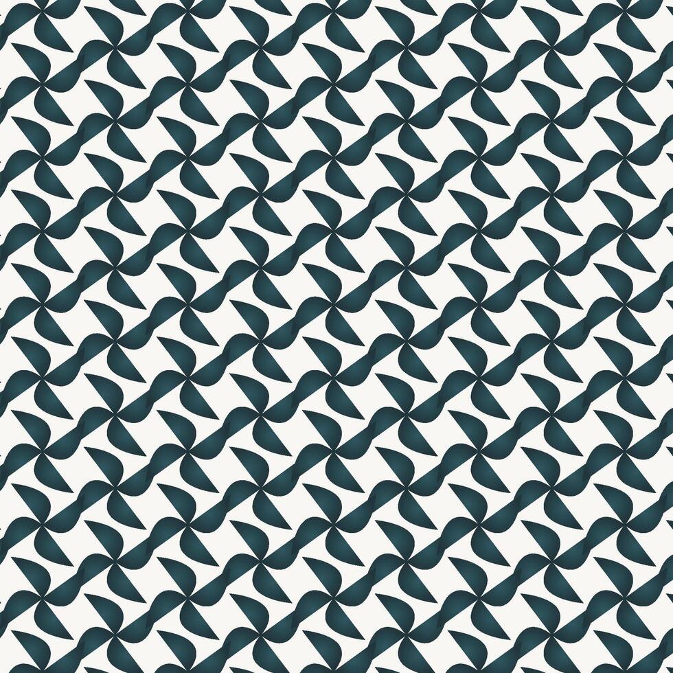 a pattern with a large number of small, black and white shapes vector