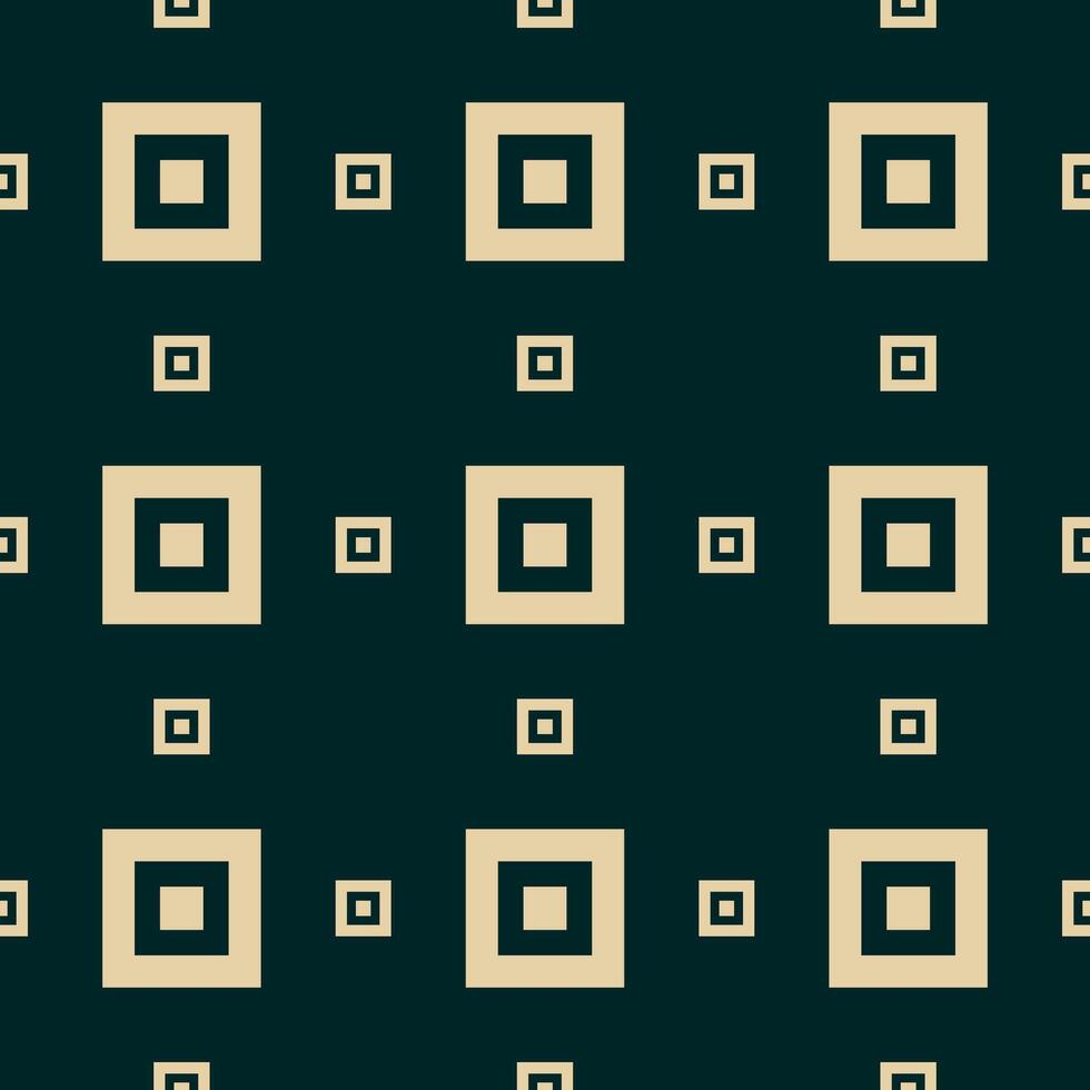 Seamless Geometric Square Pattern of design and features a balanced arrangement of concentric squares in alternating sizes, creating a modern pattern vector