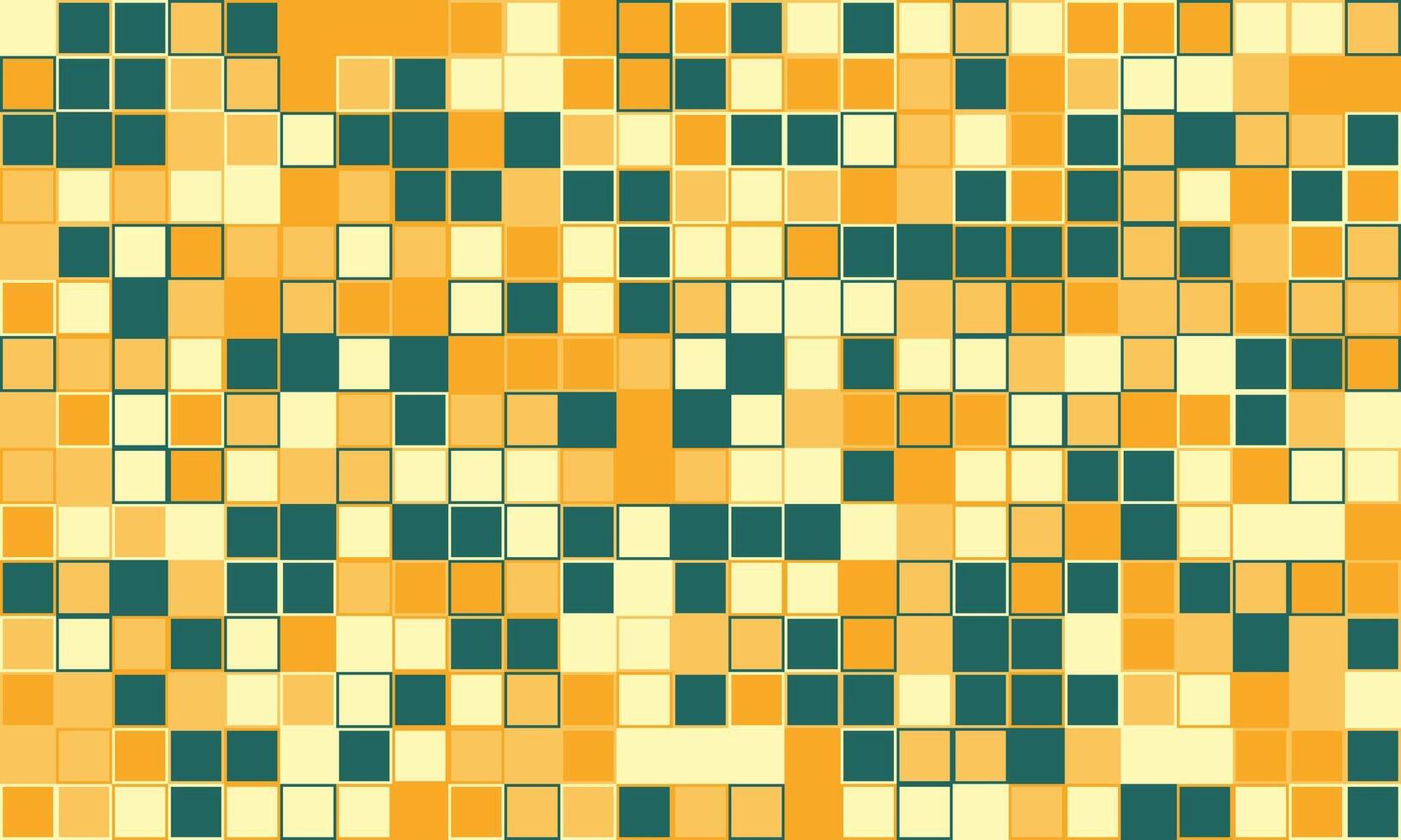 Abstract geometric mosaic pattern. Warm, earthy tones create a visually appealing, textured background ideal for websites, presentations, or print designs. vector