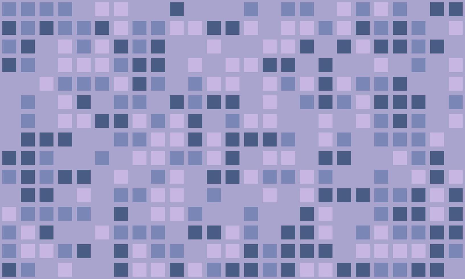 Abstract pixelated background. Subtle shades of purple and blue create a calming, yet dynamic mosaic. Perfect for website banners, presentations, or modern design projects. vector