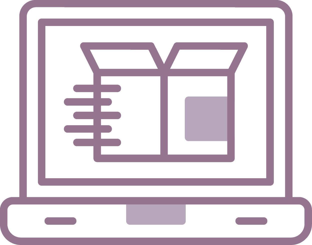 Logistic Simple UX Piece vector