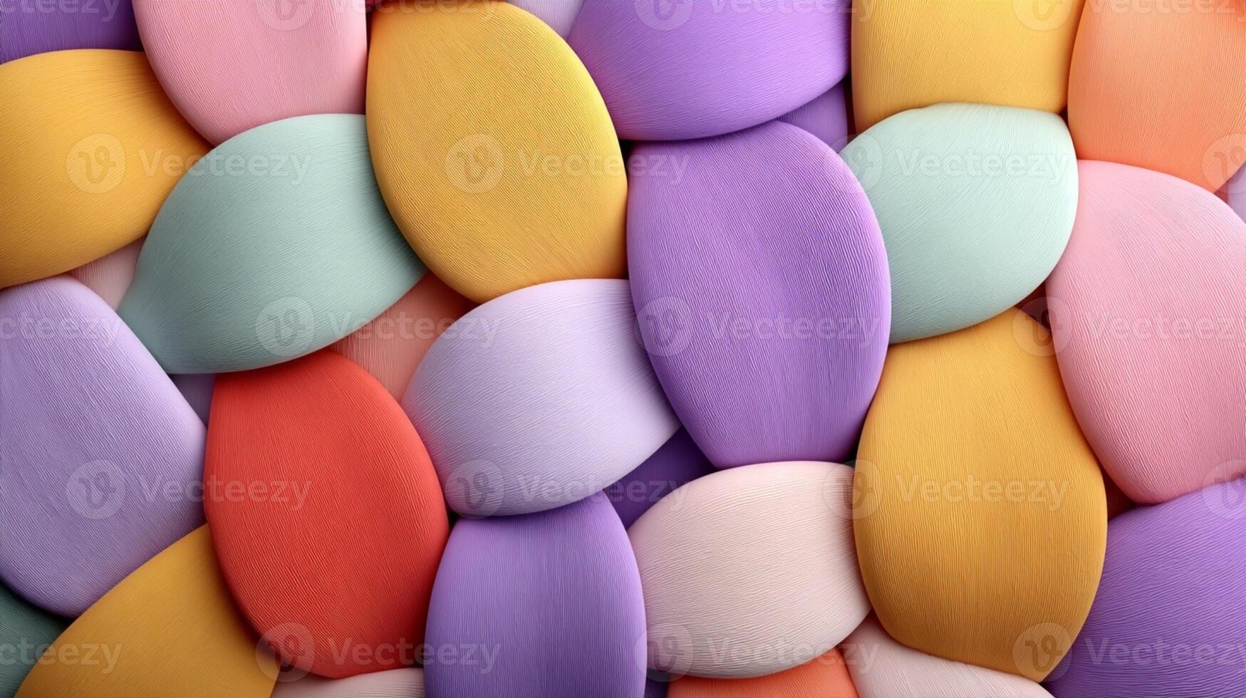 Minimalist abstract geometric background, soft gradients, modern design, pastel tones, seamless pattern photo