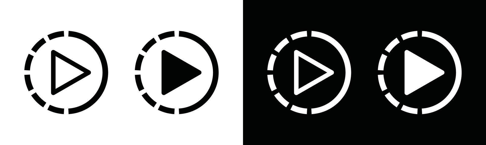 Playback speed button icon symbol for media player vector