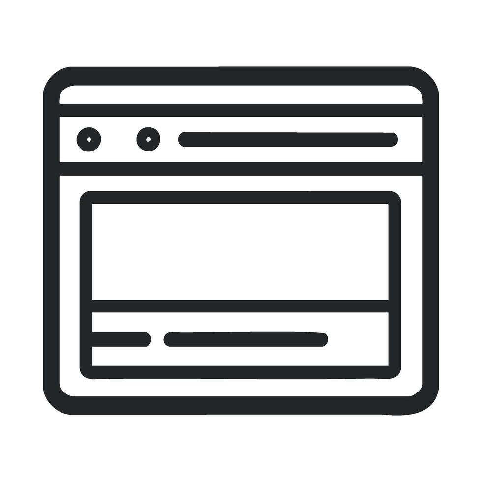 sitio web diseño diseño con vacío contenido zona para desarrollo utilizar vector