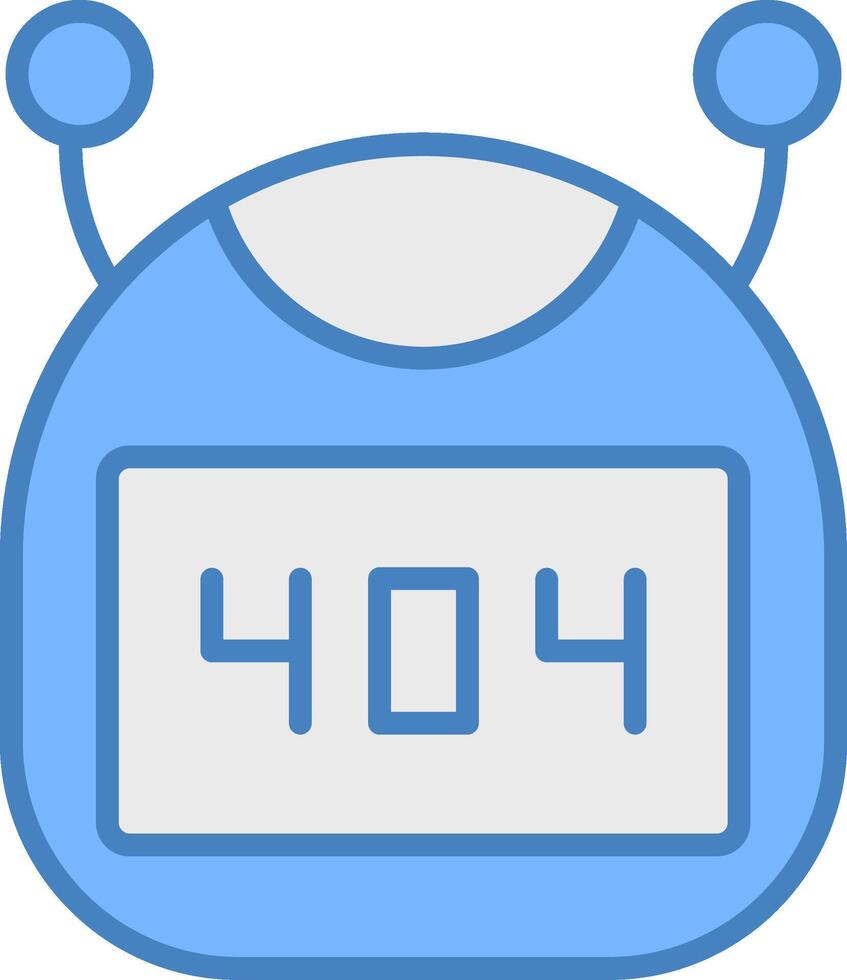 Bot Vivid Frame Object vector