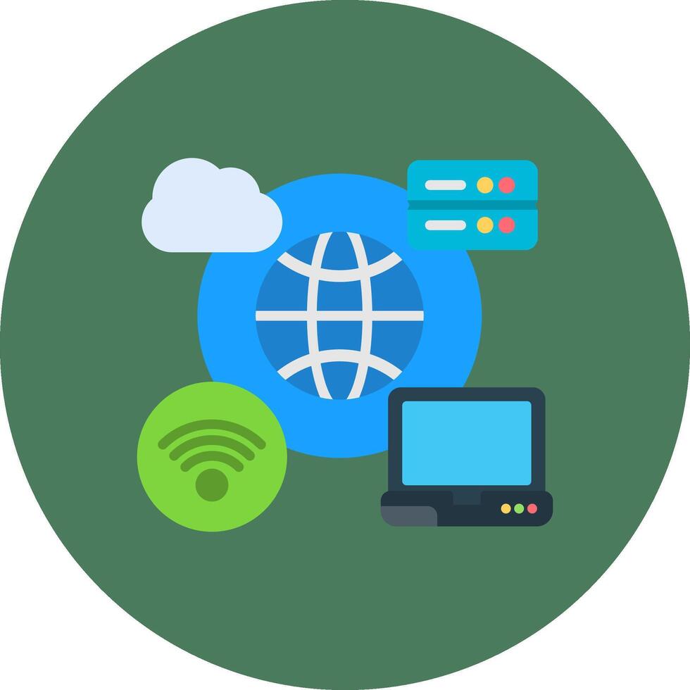 Networking Smooth Outline Token vector