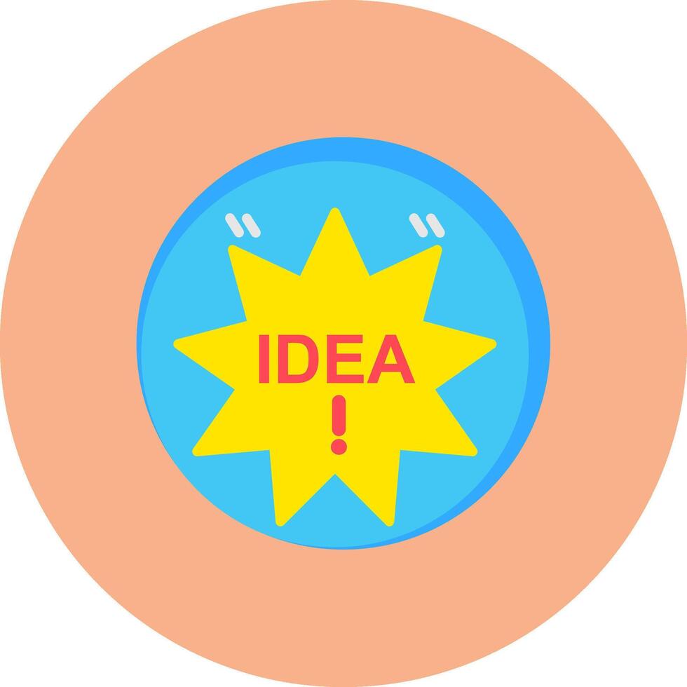 Idea Futuristic App Block vector