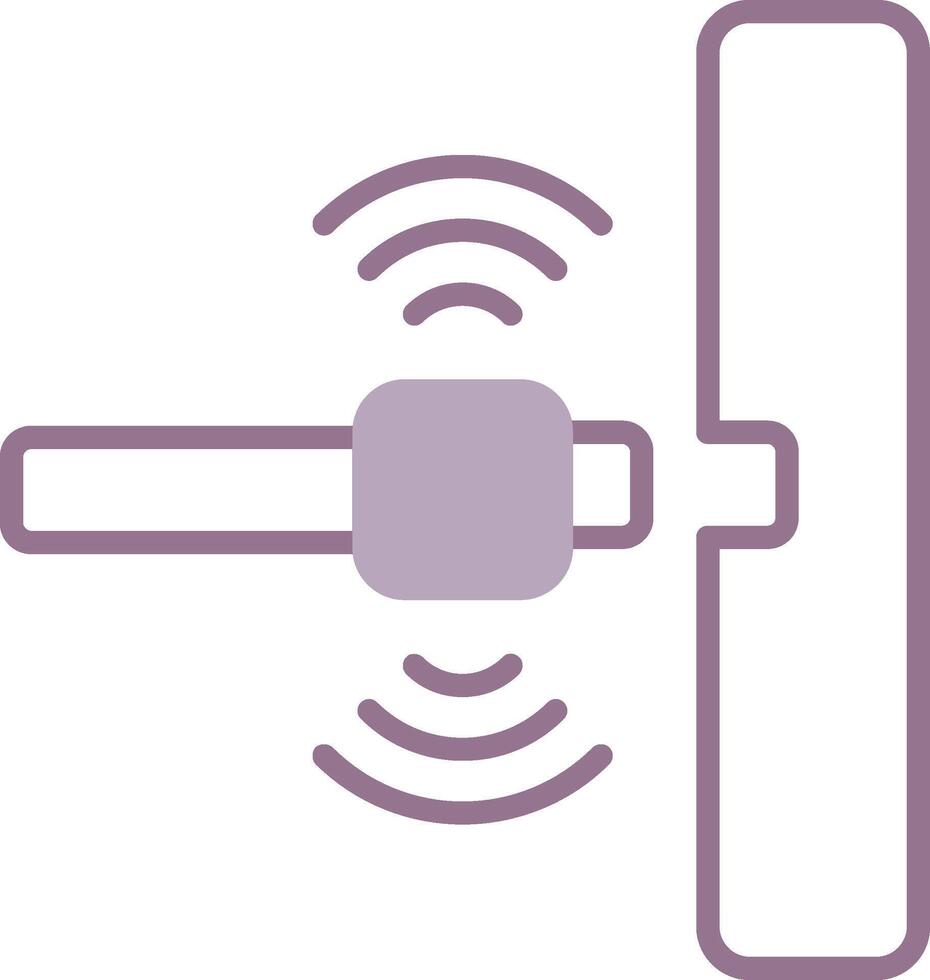 Proximity Sensor Bold Frame Token vector