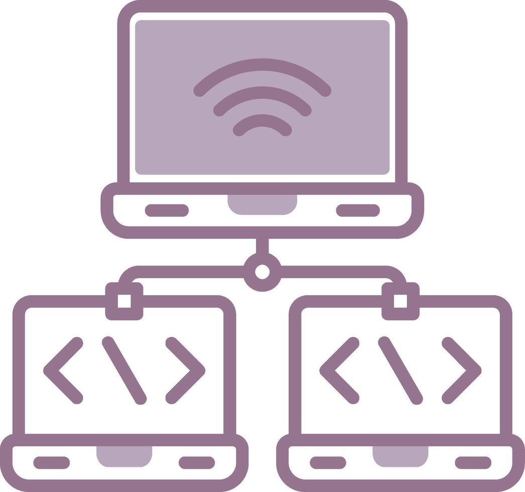 despliegue icónico web modelo vector