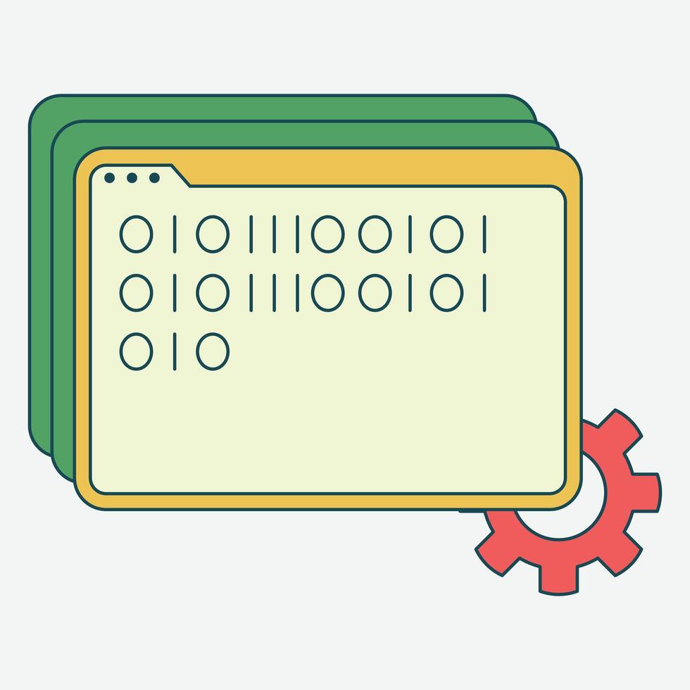 Software Development Interface vector