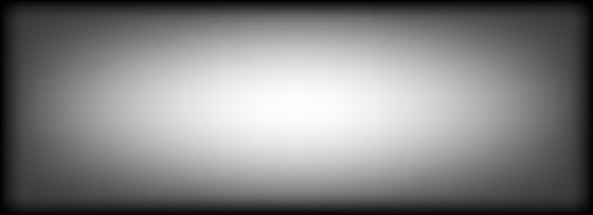 Dark radial fading vignette effect background. Black round blurred gradient wallpaper. Transparent frame backdrop for studio shot, photo template, poster template. Vanishing border cadre vector