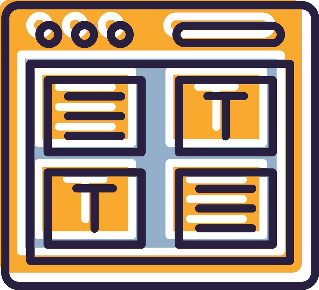 Web Design UI UX Layout Interface vector