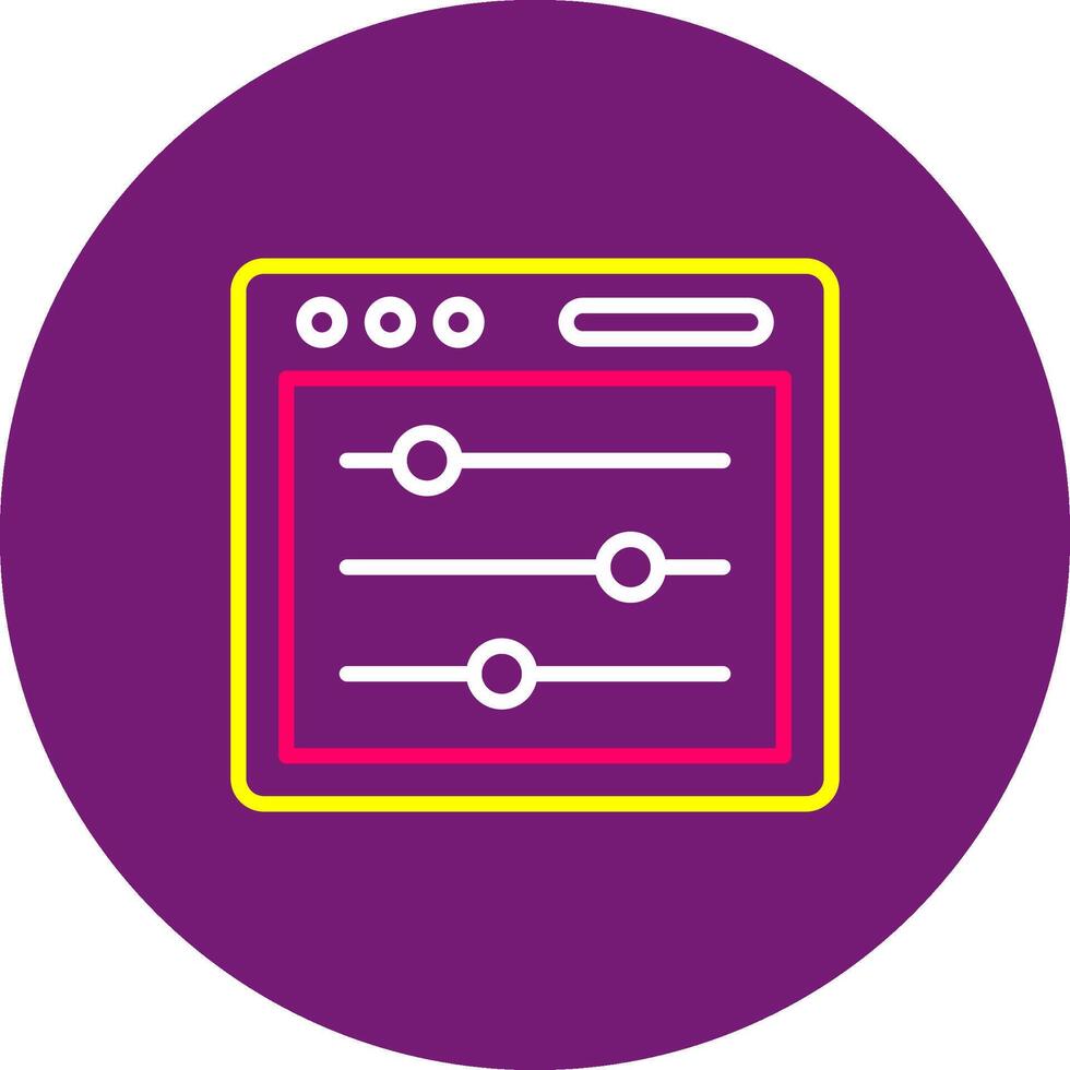 Adjust Flat Icon Modify Tune Set Fine tune vector