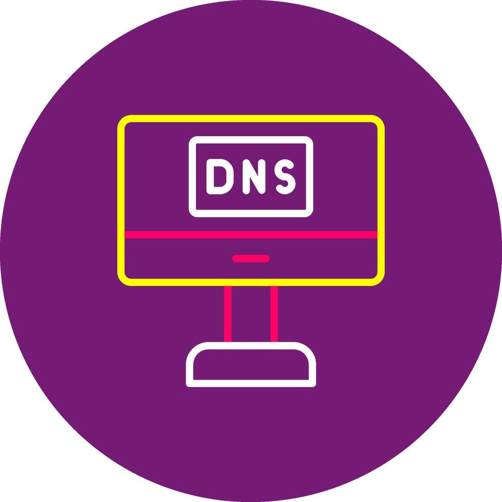 Dns craftdesign Domain Name System Server Internet Lookup vector