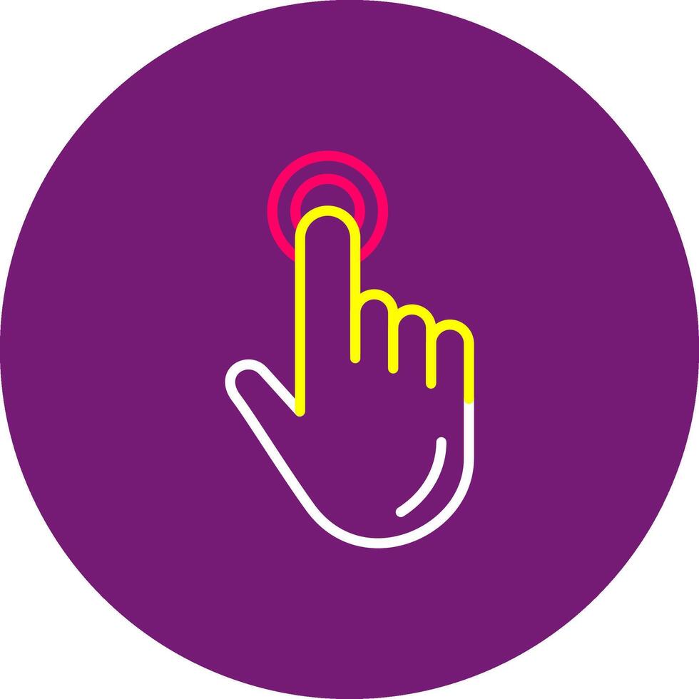 Double tap craftdesign Double Click Touch Tap Two Taps vector