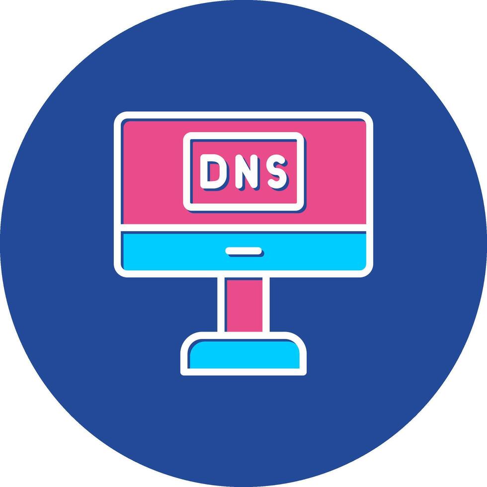 dns en dominio nombre sistema servidor Internet buscar vector