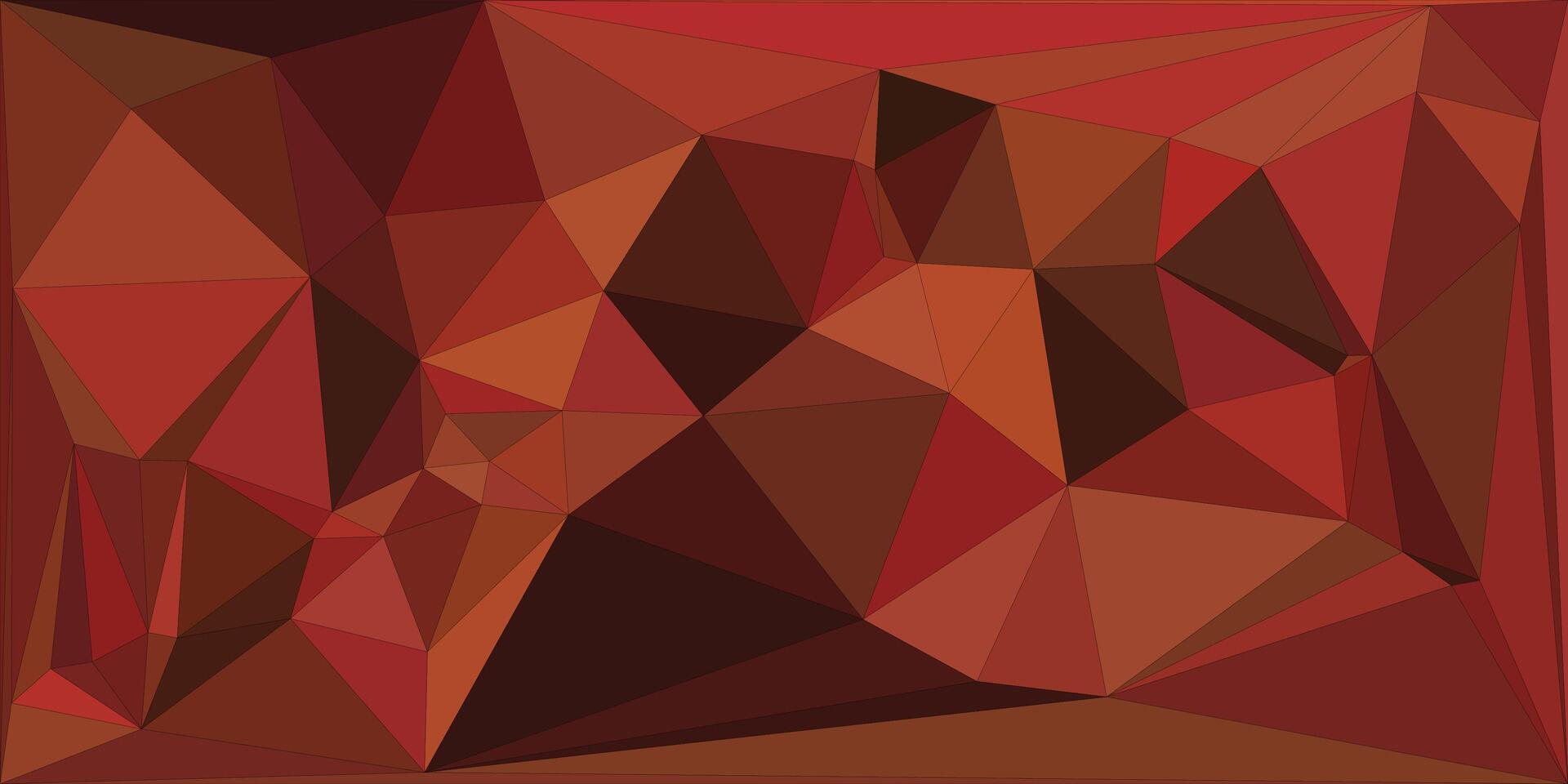 Abstract geometric pattern in shades of red and brown vector