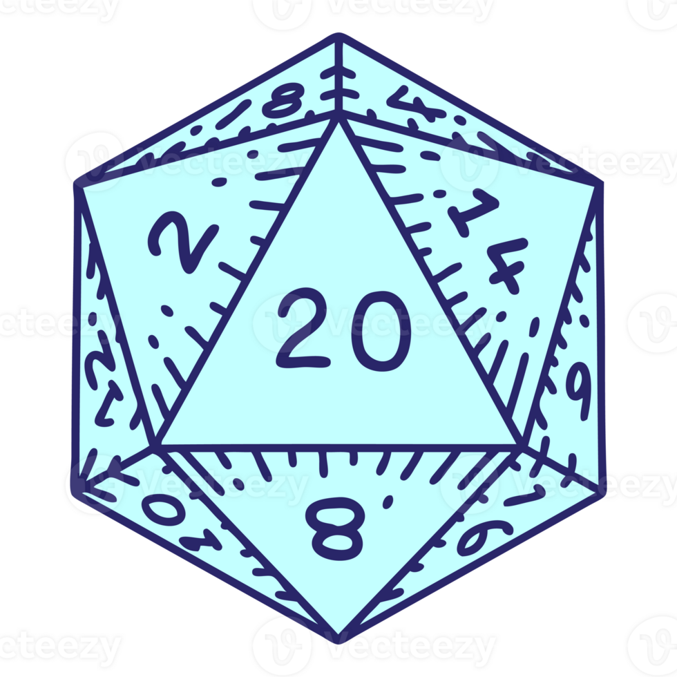 A blue and white dice with the number 20 on it 69491304 PNG A blue and white dice with the number 20 on it 69491304 PNG