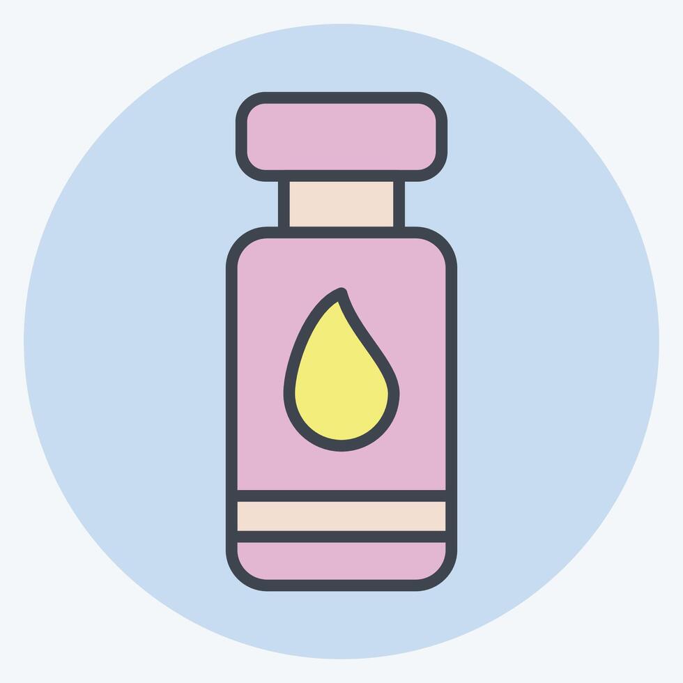 Icon Ink. related to Printing symbol. color mate style. design editable vector