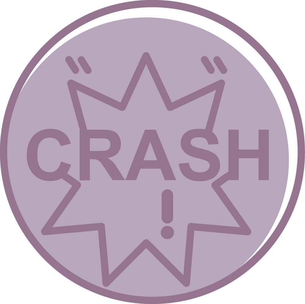 Crash Bright Digital Object vector