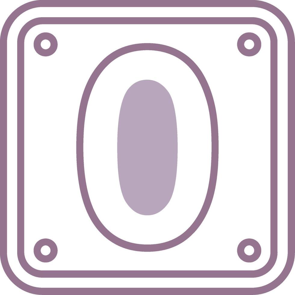 Number Zero Gradient Digital Unit vector