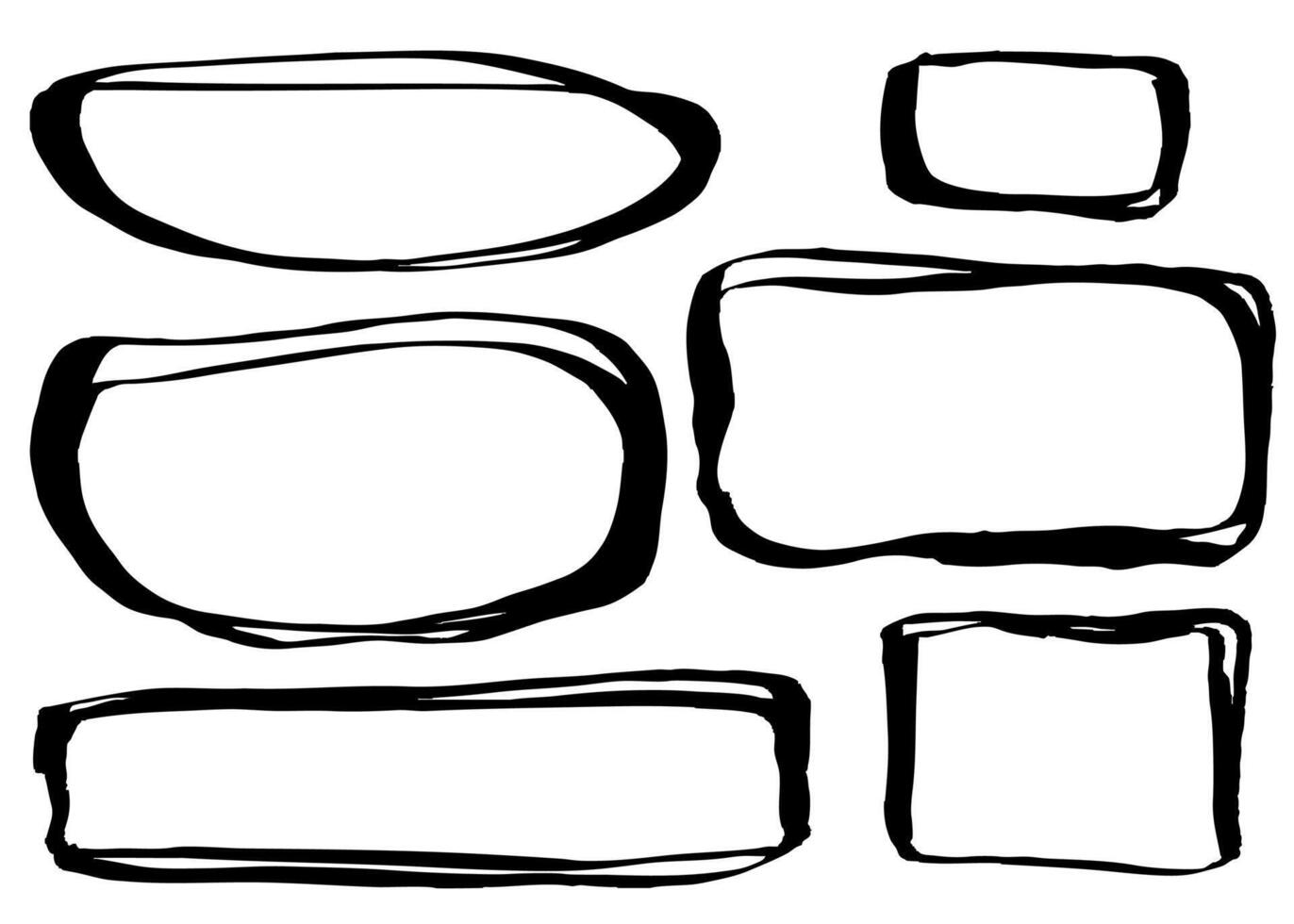 Grunge frame and background. Abstract distressed template with rough texture. Perfect for retro, vintage, or artistic design projects. vector