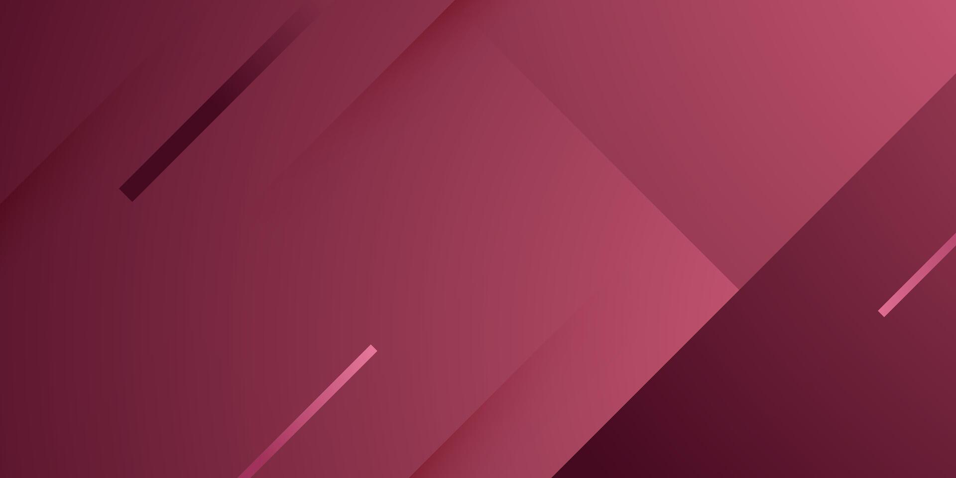 Abstract dark red overlap square background. Simple geometric pattern design. vector