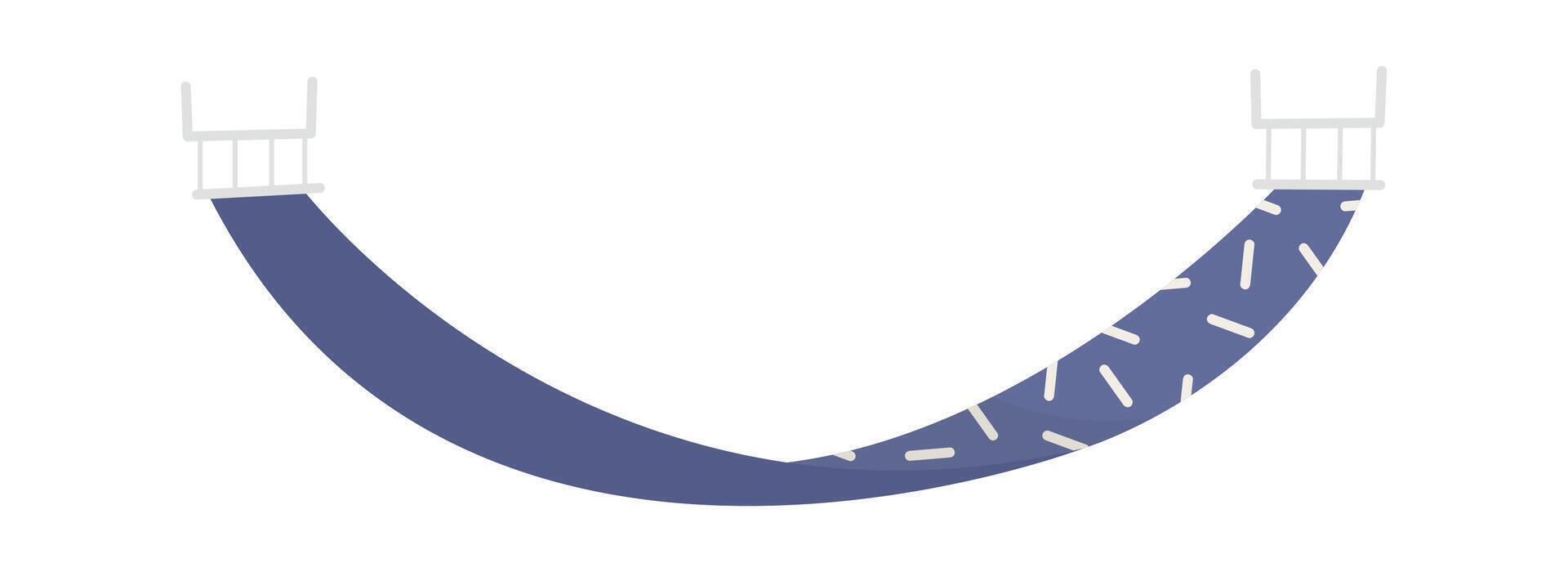 Hammock with Geometric Pattern vector