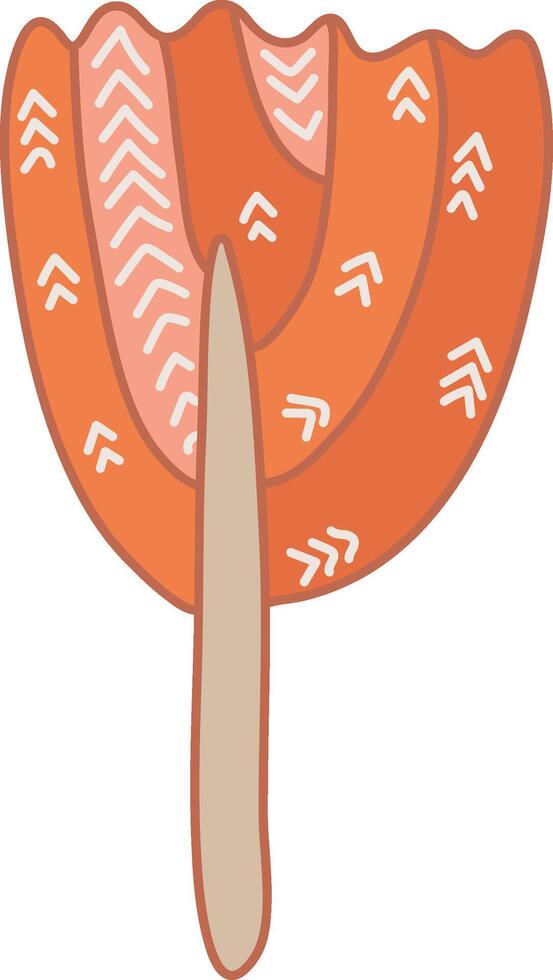 Tree with Abstract Pattern vector