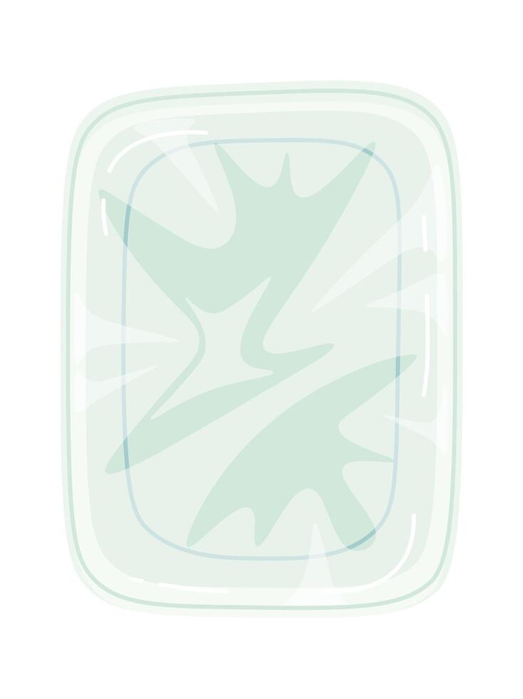 Abstract Leaf Pattern in Frame vector